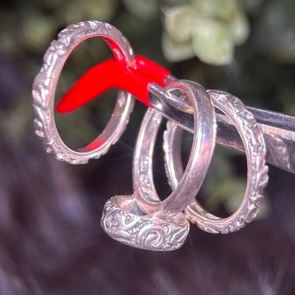 Silpada Smoky Topaz Ring Set - Picture 8 of 11